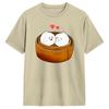 Oversized T Shirt Summer Chinese Xiao Dumpling Food Leisure T Shirts Dumpling Love Pure Cotton Tshirt for Unisex Y2K Casual Tops