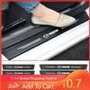 2025 Hot Car Sill Pedal Rear Bumper Protection Stickers for Mazda 3 Bk Bl Bj Bn 323 Axela Atenza CX-3 CX-4 CX5 CX-7 CX-9 Auto Ac