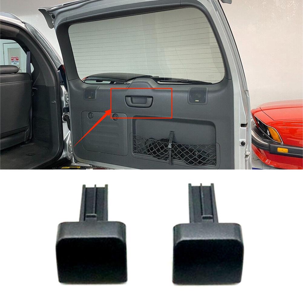 Maniglia per portellone posteriore auto con chiusura a scatto, 2 pezzi per Land Cruiser, Lexus GX470 200-2009, Prado 120 2003-2009, accessori per auto