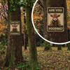Funny Cow Pooping Metal Poster for Toilet Wall Art