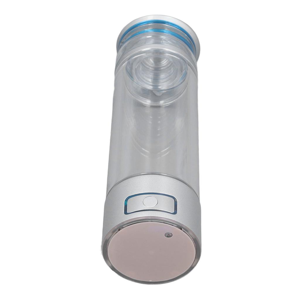 Hydrogen Generator Water Cup 5V 350ml PCTG Pt   2000 to 6000ppb Clr Hydrogen Rich Water Bottle for Home Fitness