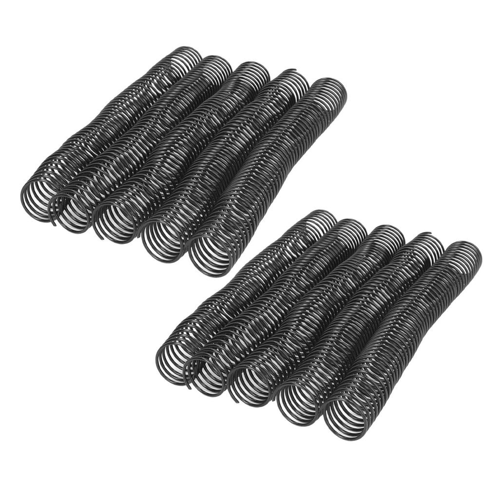 20Pcs Plastic Spiral Binding Coils 32mm Diameter 48 Teeth 4:1 Pitch 280 Sheet Capacity Binding Spirals for Document