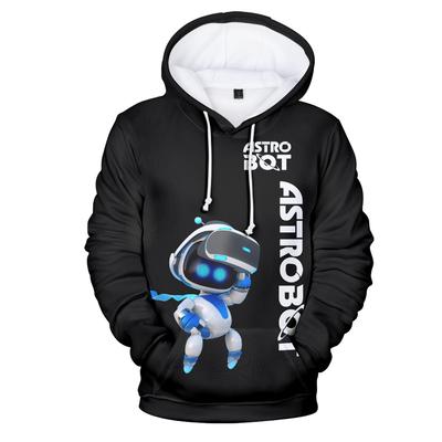 Astro Bot Anime Print Muži Mikiny Ženy Hip Hop Vintage mikiny Oversized Streetwear Unisex