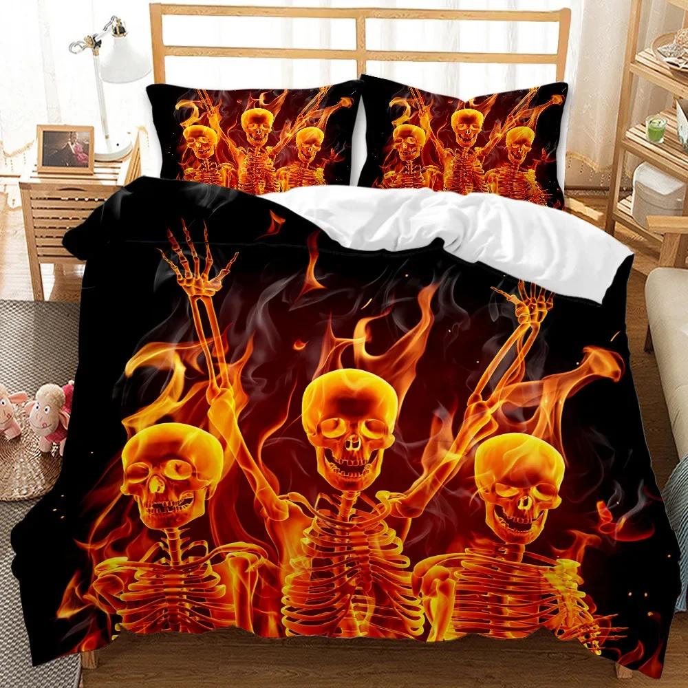 Set Letto Grizzy e i Lemming Ragazzi Ragazze Misura Singola Queen Copripiumino Federa Letto Bambini Adulti Moda Tessile per la Casa
