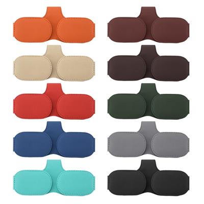 Clip Porta Occhiali da Sole da Aletta Parasole per Auto Magnetico Porta Occhiali da Sole Documenti Biglietti Porta Carte Clip Appendino Accessorio Interno Auto