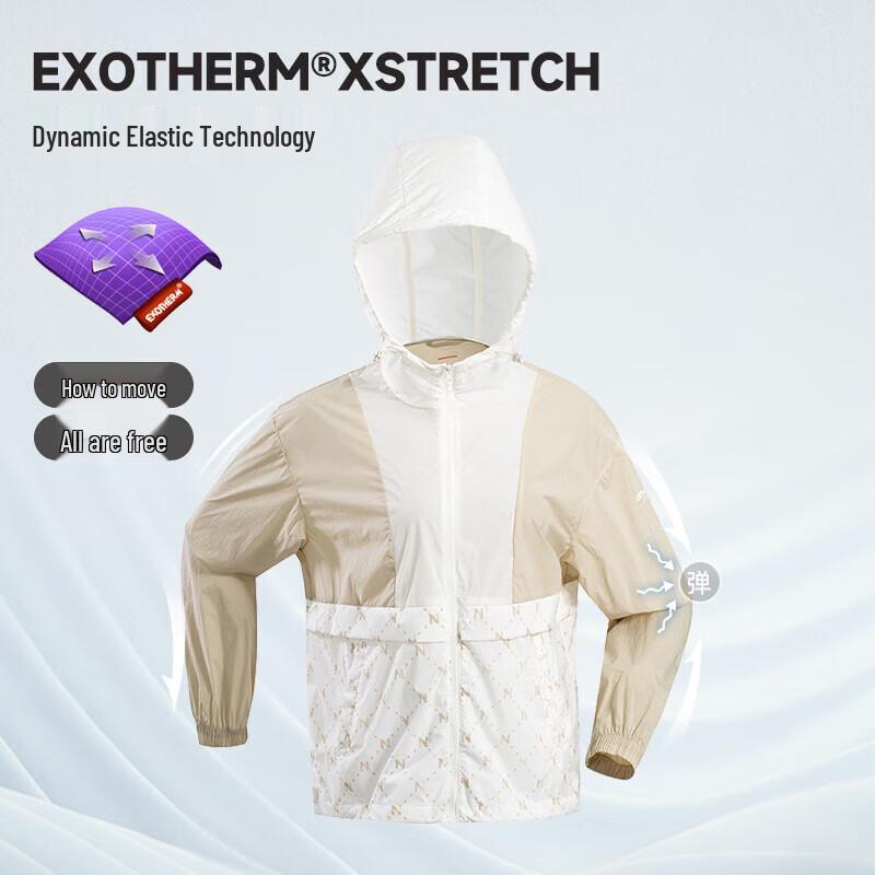 Noshland Women's Hooded UV Protection Jacket NKJET2338S