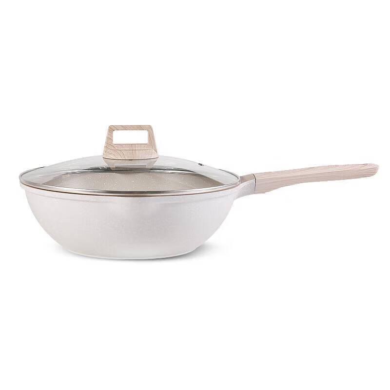 

Boshide Creep 32CM Maifan Stone Non-Stick Wok