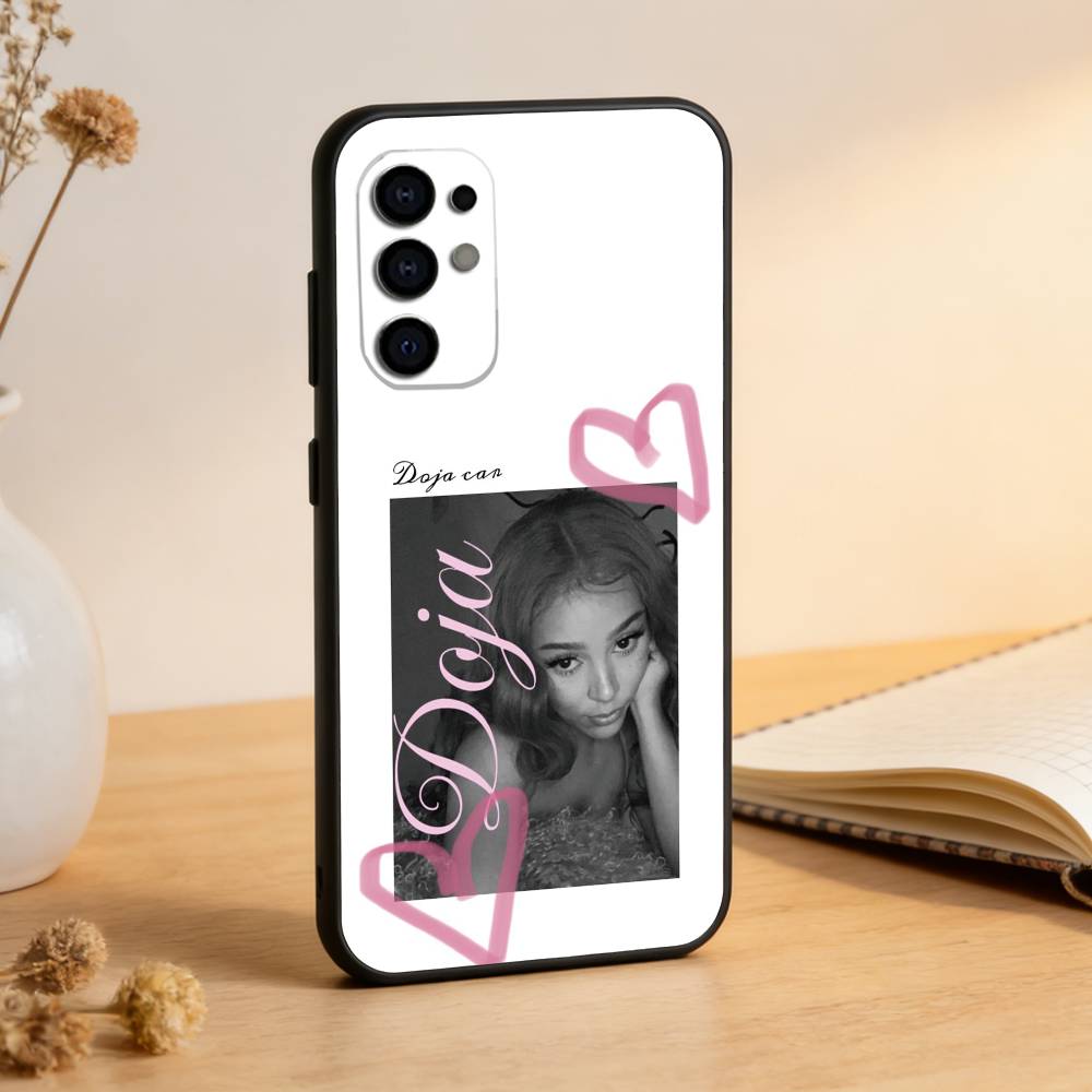 Doja Cat Singer Phone Case For Samsung S25,S24,S21,S22,S23,S30,Ultra,S20,Plus,Fe,Soft Silicone Black Cover