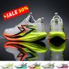 Summer Men's Sports Shoes Cushioning Non-Slip Flat Wear Resistant Sneakers Mesh Breathable Platform Soft Running Shoes for Man
