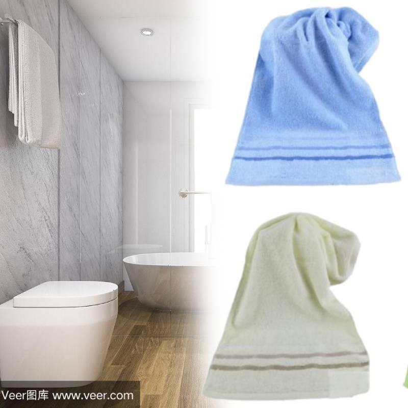 Luxurious Pure Cotton Towels Bulk Super Absorbent Face Cloths Soft And Thick