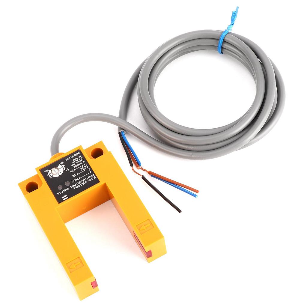BERM Photoelectric Switch Grooves Type PNP 3Wire NO Sensor E3SGS30B4 DC1030V 200mA