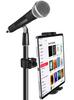 Woleyi Microphone Stand for Tablets and Music Cell Phone Freely Includes Japanese Instruction Compatible with Inch iPad Pro Air Mini iPhone 13 and SE