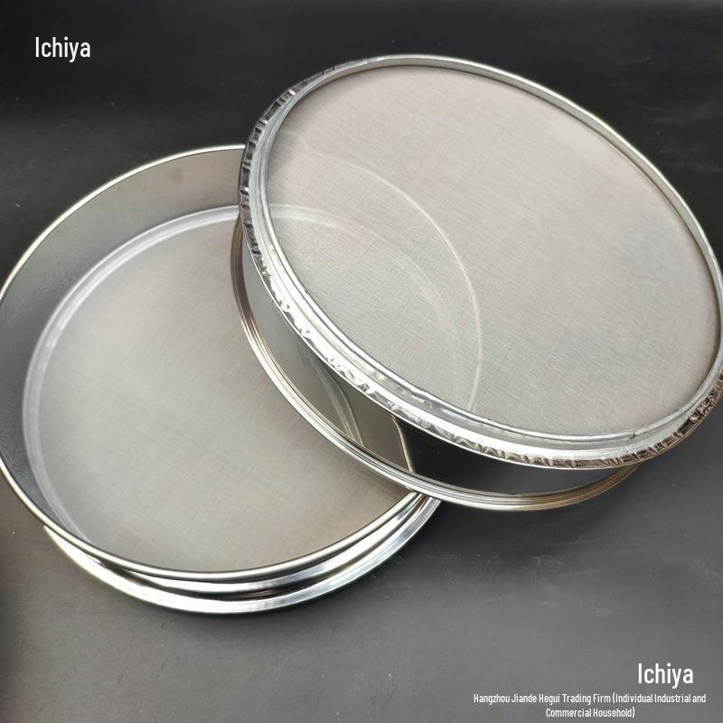 30cm 304 Stainless Steel Mesh Sieve for Rice, Flour, Laboratory - Available in 50, 60, 80, 100 Mesh