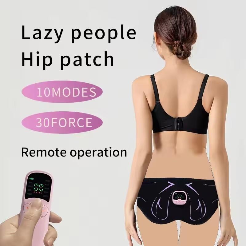 Electric EMS Hips Trainer Butt Muscle Stimulator USB Rechargable Buttocks Lifting Massage Toner Lose Weight Fitness Massager