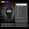 SKMEI 1412 Sport Paar Uhren Relogio Feminino Mode Damen Digitale Uhr Wasserdicht Anzeige Datum Woche Damen Armbanduhr