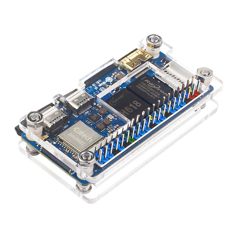 Orange Pi Zero 2W Acrylic Case & Protective Shell for Development Board