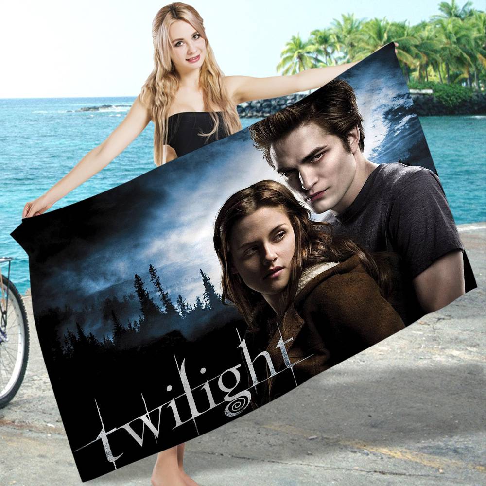 Movie Twilight Big Microfiber Beach Towels Quick Dry Towel Sand Beach Towels Pool Towel For Travel Swim Pool Yoga