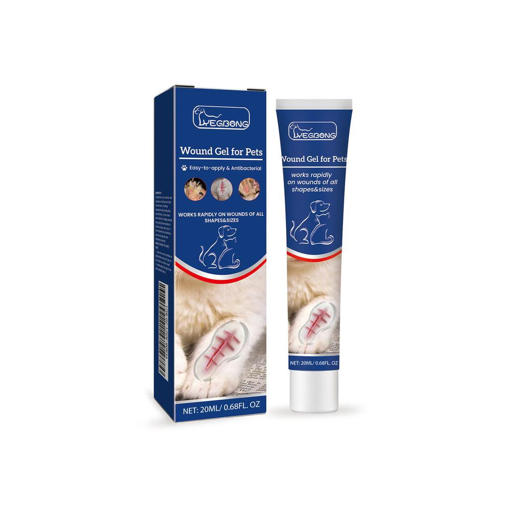 

Yegbong Pet Wound Care Gel Moisturizing Healing Formula For Dogs And Cats 20ml