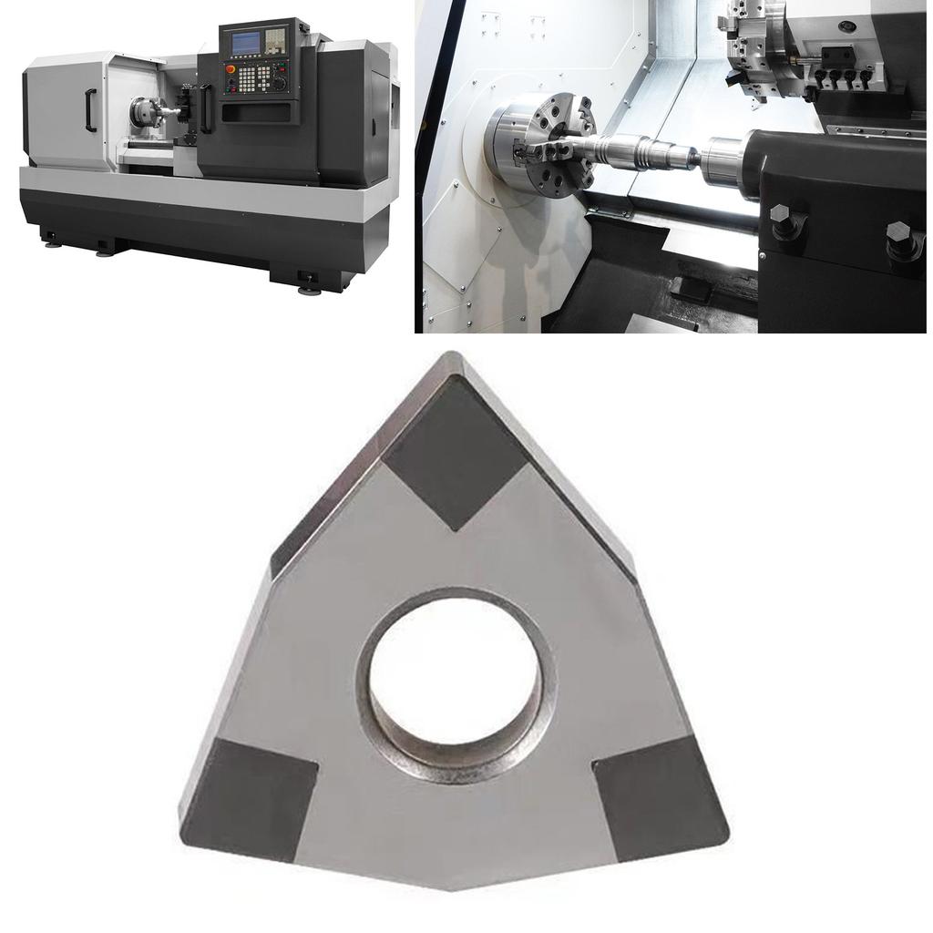 CBN Insert Machining Lath Tool Cubic Boron Nitride Turning WNMG080408 WNMG080404 for Cast Iron Steel Cutting Milling