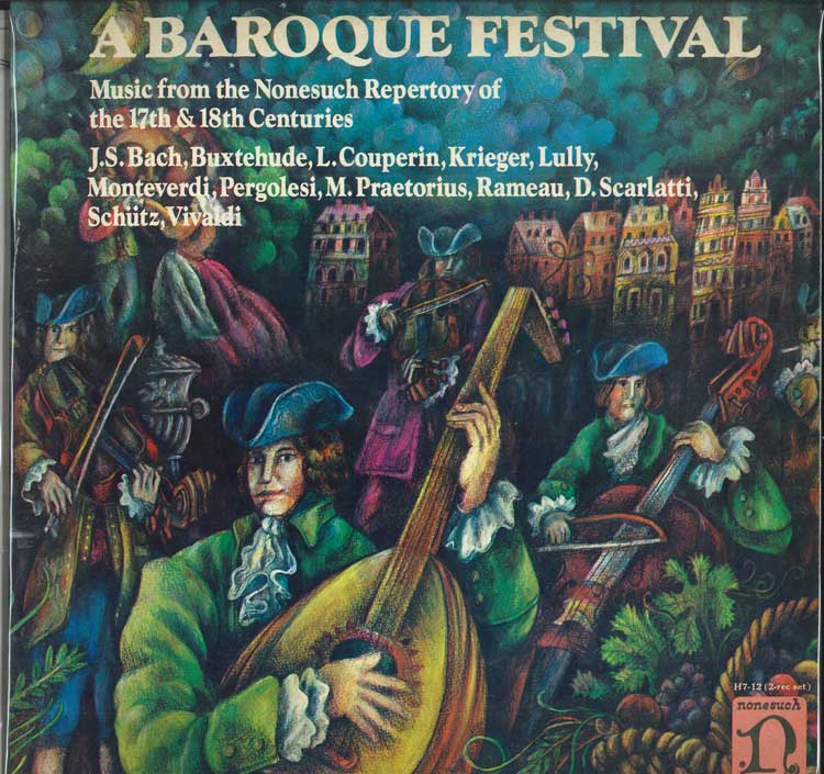 

LP Record VARIOUS A Baroque Festival H712 NONESUCH 1972 US Classical Used