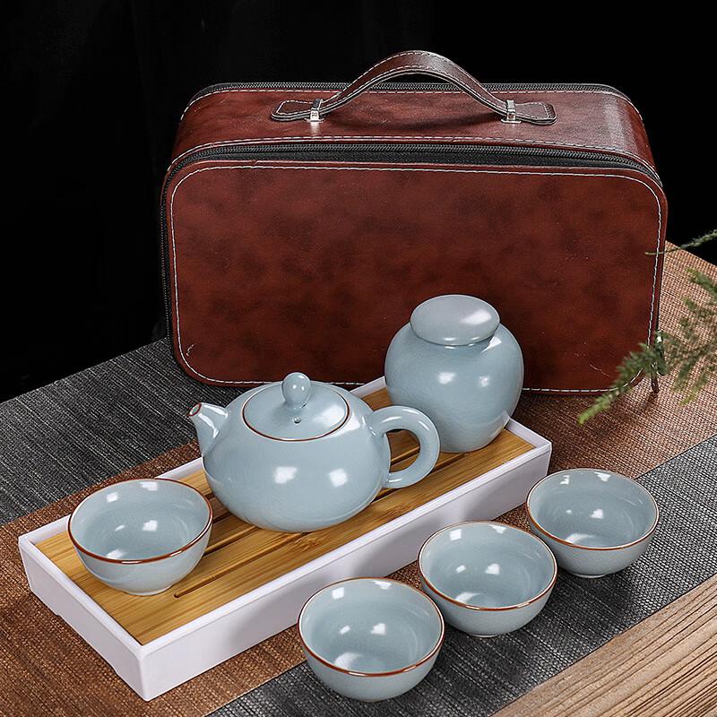 Ceramic Kung Fu Travel Tea Set