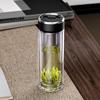 Wanxiang Double Wall Glass Tea Infuser Bottle