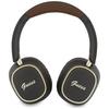 Guess Bluetooth ENC Rechteckig Metall Schriftzug Braun Over-Ear Kopfhörer