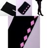 Puella Magi Madoka Magica Akemi Homura Cosplay Leggings With Knit Fabric For Daily Wear