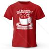 Men's Déjà Brew Printed T-Shirt 100% Cotton Oversized Coffee Pun Graphic Tees for Women Summer Tops Barista Streetwear