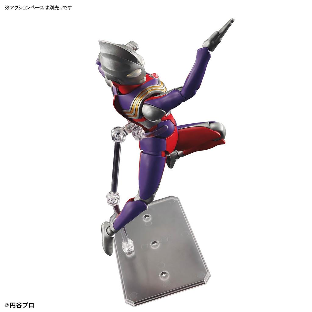BANDAI SPIRITS Figure-rise Standard Ultraman Tiga Multi-Type Color-Coded Plastic Model