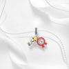 Ahthen copper Bead Charms Trophy Certificate Dangle Charm fit Snake Chain Bracelets Necklaces for Women Jewellery Making