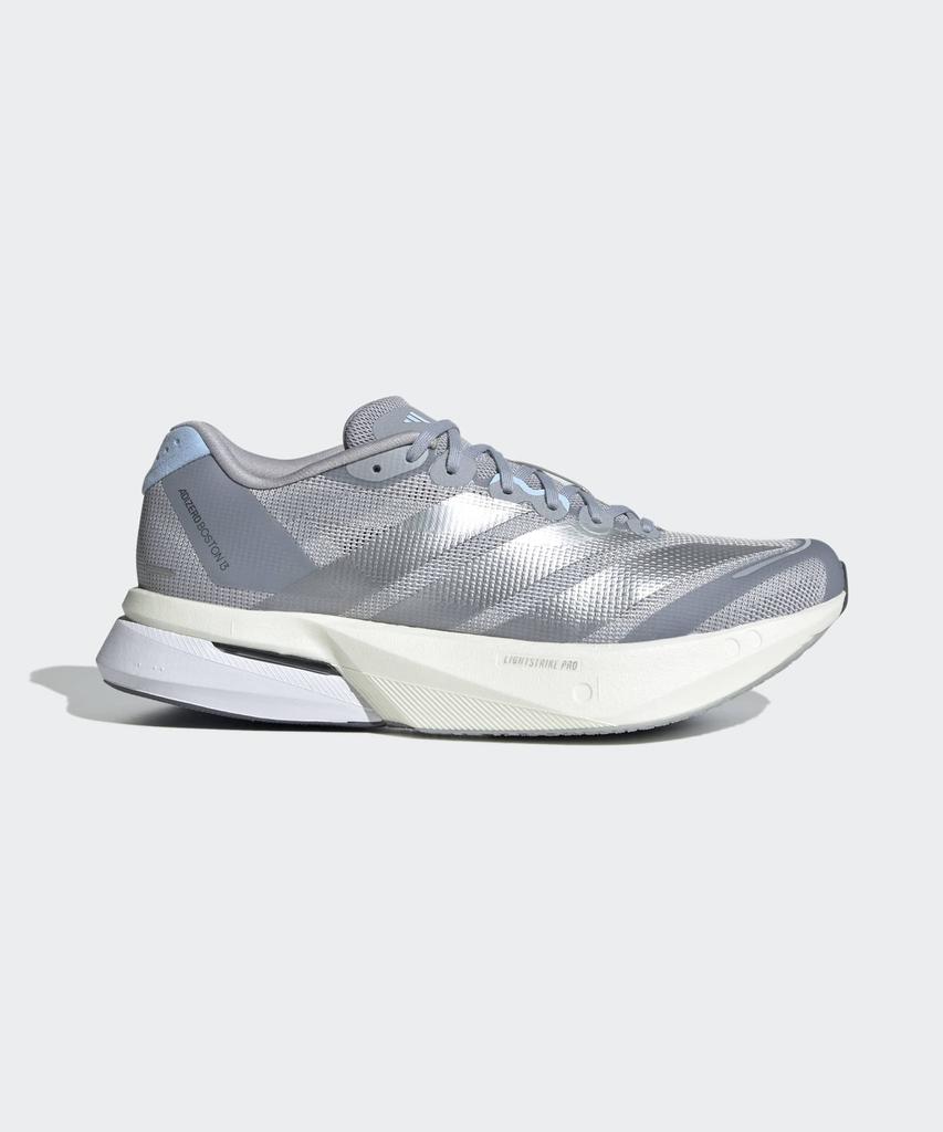 Adidas Adizero Boston 13 W - Halo Silver: Glow Blue / Js4949