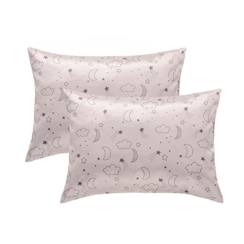 Soft Travel Pillowcase Baby Pillowcases Breathable Pillowcase for Boys Girls Kids Pillow Bedding Pillow Cover 36x49cm