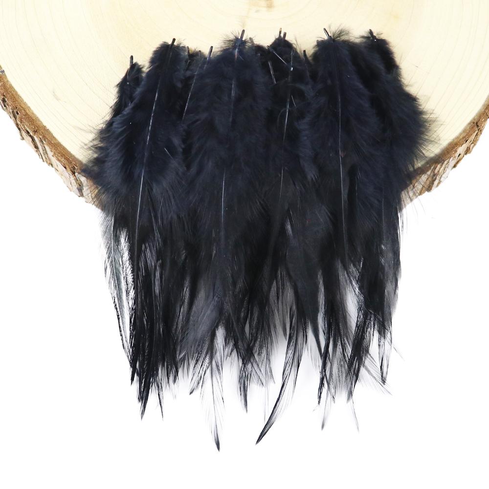 Natural Rooster Feathers 10-15Cm Pretty Chicken Feather For Crafts Jewelry Earring Making Accessory Party Decoration