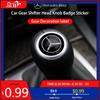 GLC GLB Dekorace řadicí páky auta Emblem hlavice řadicí páky Samolepka Pro Mercedes Benz AMG W204 W205 W203 W211 W212 W213 W201 W210 W12