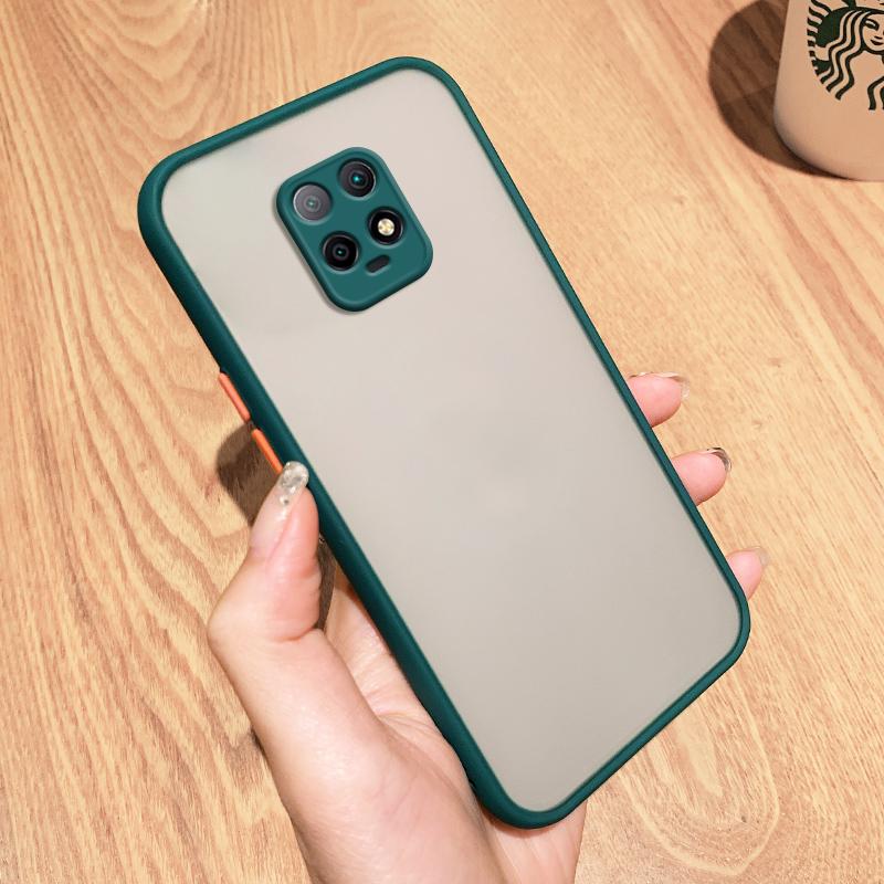 

Прочный матовый полупрозрачный противоударный чехол для телефона Xiaomi Redmi Note 9 Pro 9s 10 10S 9A 9C Nfc Note 8 Pro Skin Feel Case Redmi Note 7 армия зеленый