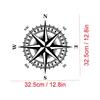 C38 Cross-Border Creative Compass Car Window Sticker