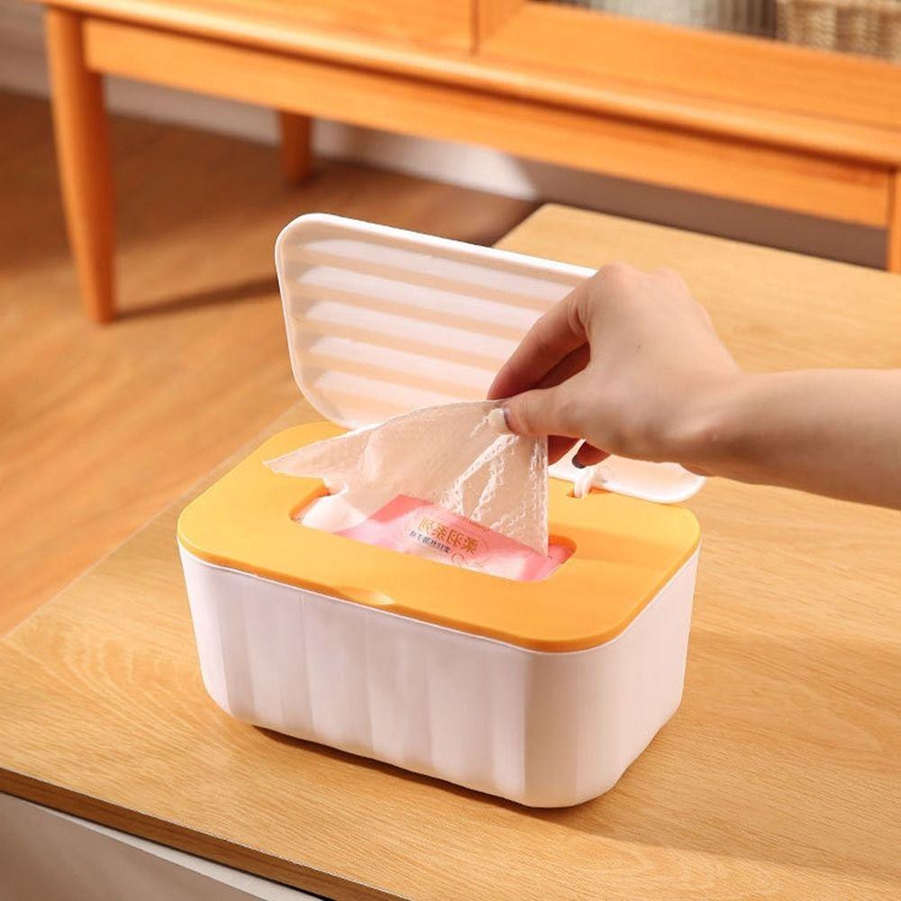 Herausnehmbare Doppelzweck-Taschentücherbox Kunststoff-Serviettenpapierhalter Moderner Feuchttücher-Spender Auto