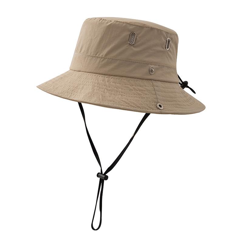 

Summer Kids Fisherman Cap Outdoor Beach Wide Brim Bucket Hat for Boy Girl Solid Color Adjustable Children Panama Sun Hats хакі