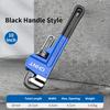 Pipe Wrench European Style Heavy Duty 10" Pipe Pliers 8 To 14 Inch Quick-Opening High-Carbon Steel Plumbing Pincers Repair Tool