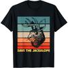 Save The Jackalope Cryptid Jackrabbit Rabbit Bunny T-Shirt(14)