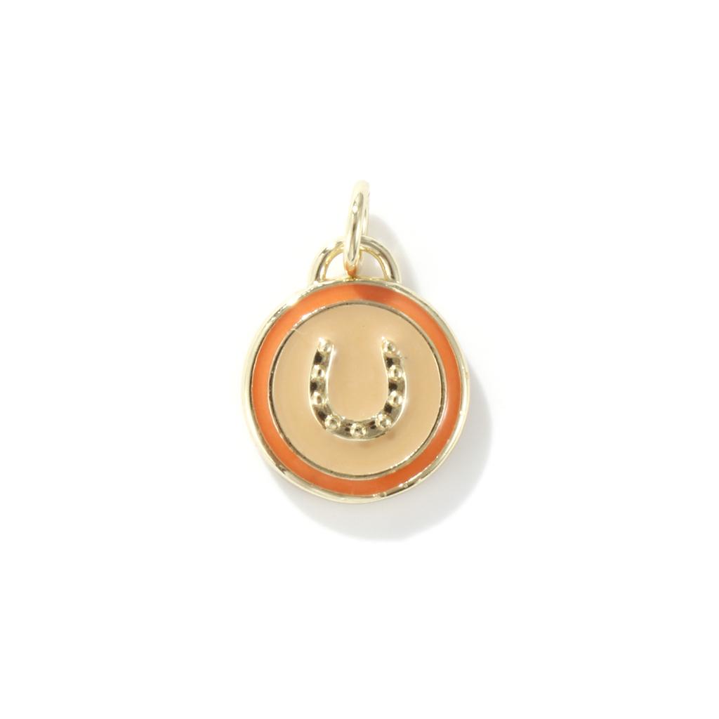 1 Piece Brass Charms 18K Real Gold Plated Enamel Heart Butterfly Sun Dandelion Pendants For DIY Necklace Barcelet Jewelry Making