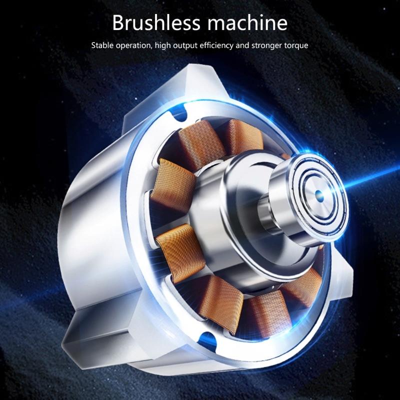Highly Power Electric Straight Grinder Brushless Die Grinder with Slim Design for Woodworking and Metalworking Project