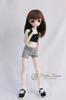 [Petite Marie] 13 MDD Compatible 1-Minute Length Leggings, Light Gray, Spats, Fitness Pants, Leggings, Daily Pants, Casual Pants, 40cm Doll, BJD,