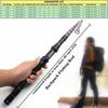 Ultra-Short Portable Retractable Carbon Lure Fishing Rod - All-Water & General Purpose