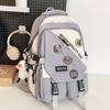 Schoolbags College Students Girls High School Students Burgundy Men Backpacks Junior High School Students Elementary School Students