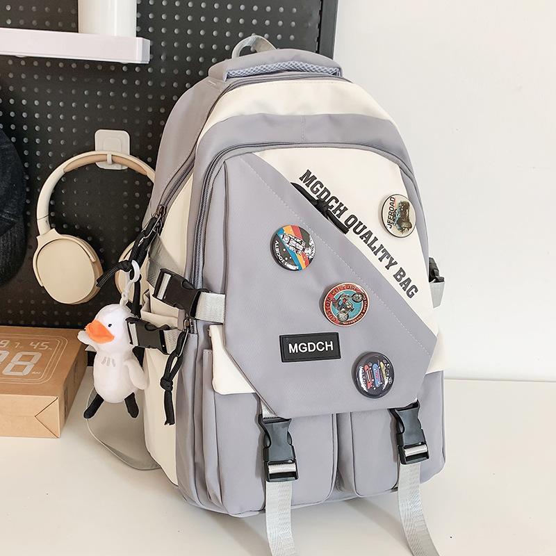 Schoolbags College Students Girls High School Students Burgundy Men Backpacks Junior High School Students Elementary School Students