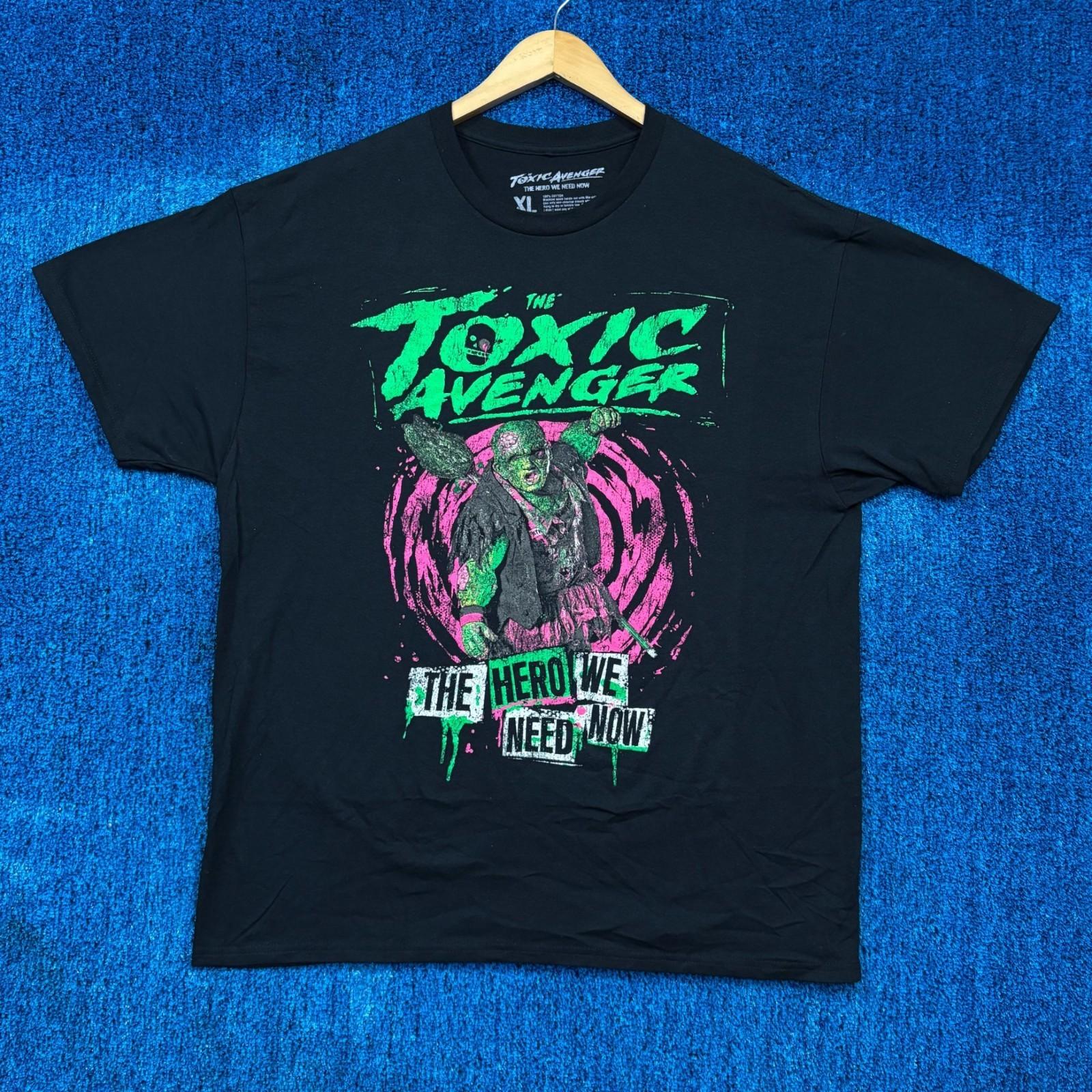 The Toxic Avenger Hero Movie T-Shirt Size Extra Large Unisex T-Shirt XL