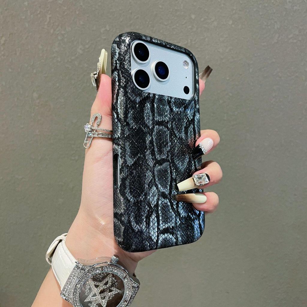 Apple 17 Cross-Border Leopard and Snake Print Phone Case Set for iPhone 16 Pro Max