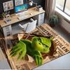 Grinch Printed Carpet Rug for Office Chair Living Room Bedroom Kitchen Room Decor Gifts